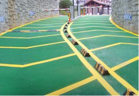 无震动止滑车道